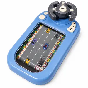 Children Tabletop Car Racing Game With Controls