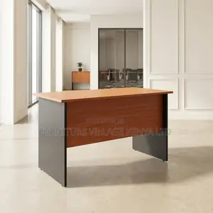 Study Desk; 0.9 M Lockable 3 Drawer Generic Home Office Study Desk