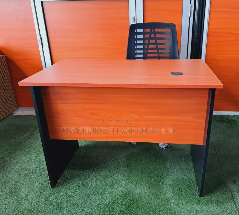 Study Desk; 0.9 M Lockable 3 Drawer Generic Home Office Study Desk