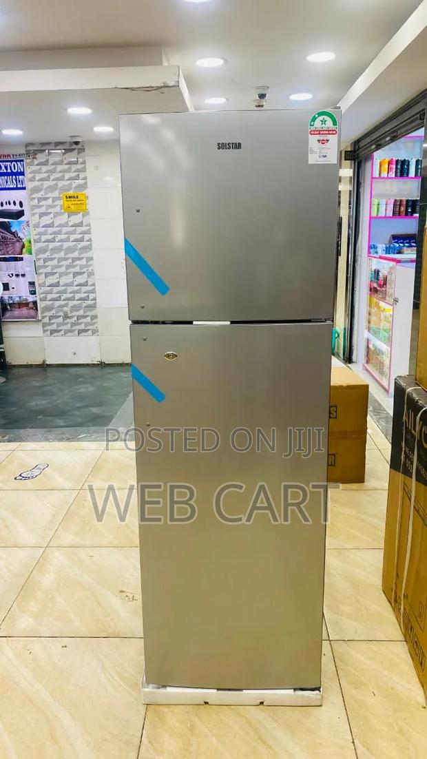 Solstar 247L Double Door No Frost Refrigerator RF 346h-Tdslbb