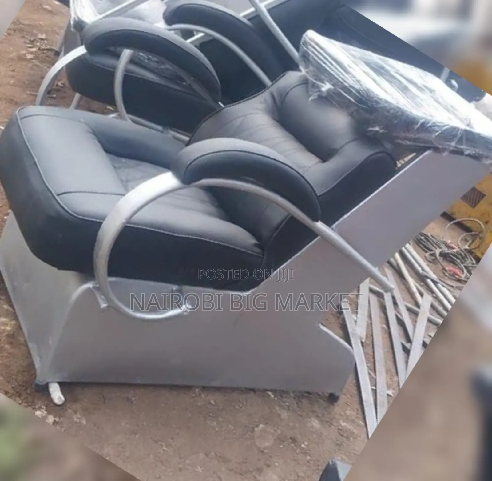 Modern Executive Barber Chair With Sink