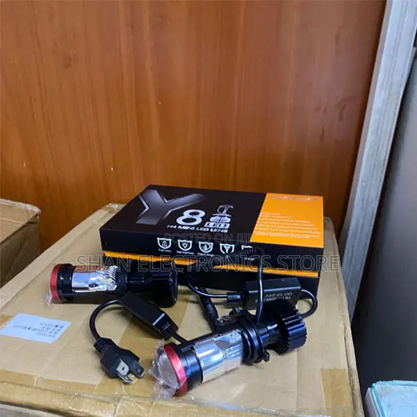 H4 LED Mini Projector Ultra-Bright 20,000LM High Low Beam Lights