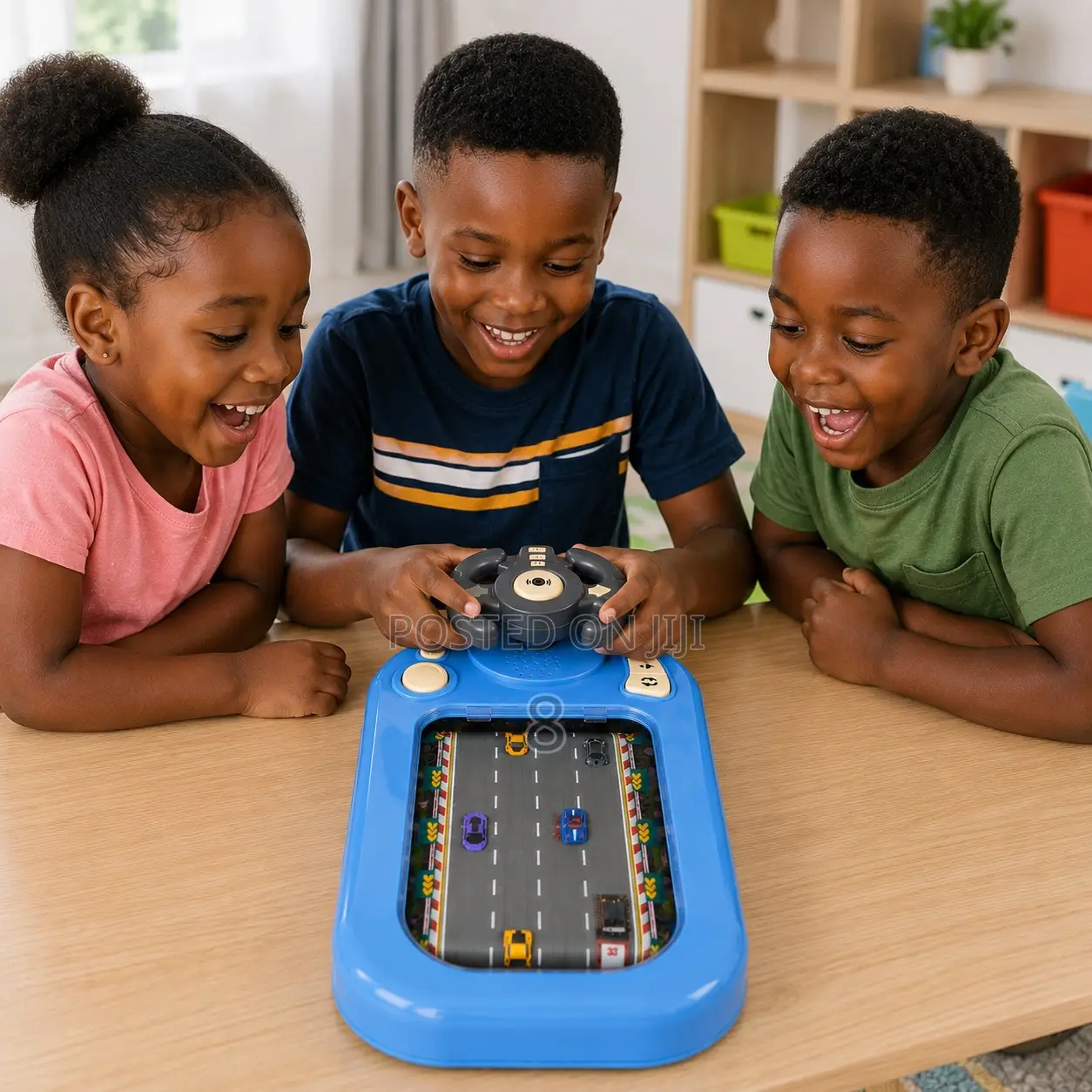 Children Car Driving Steering Wheel Tabletop Toy