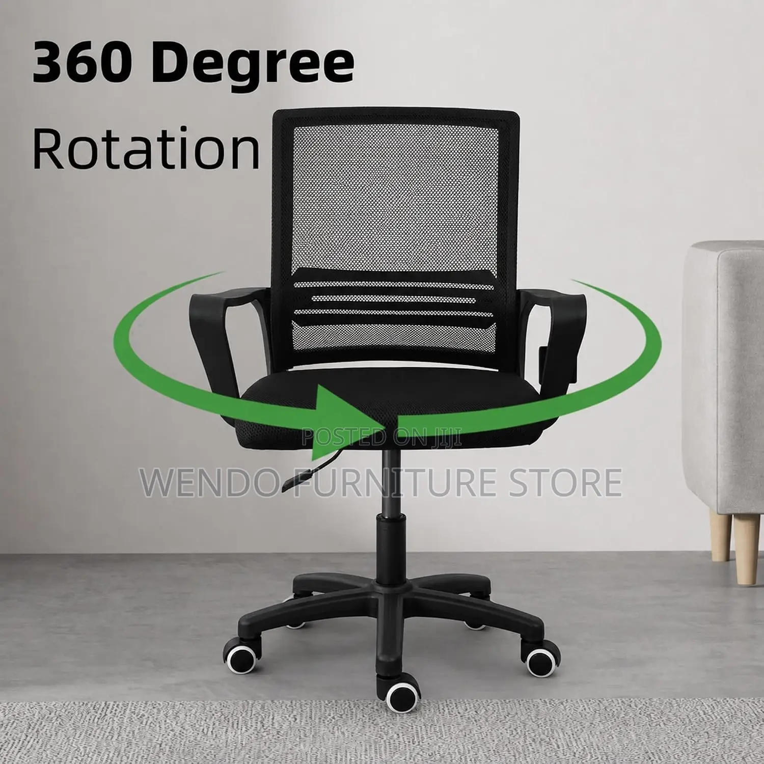 Office Chairs; Mid Backrest Ergonomic Kaptains Chairs
