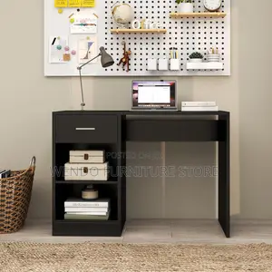 Office Desk; 1.2 Meter Home Office Solid Wooden Cleric Desk