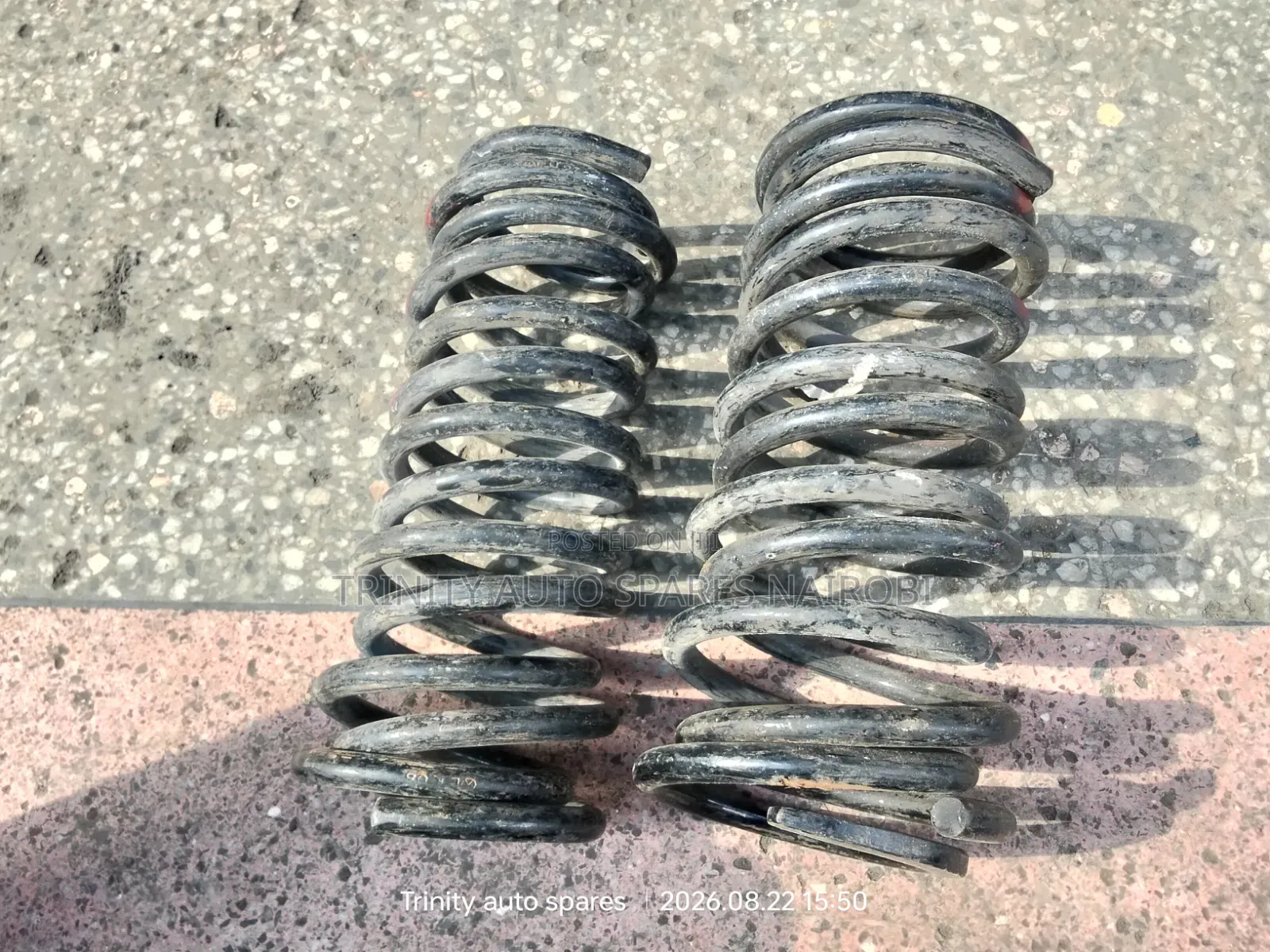Ex Japan Toyota Alphard Front and Rear Heavy Duty Coil Springs