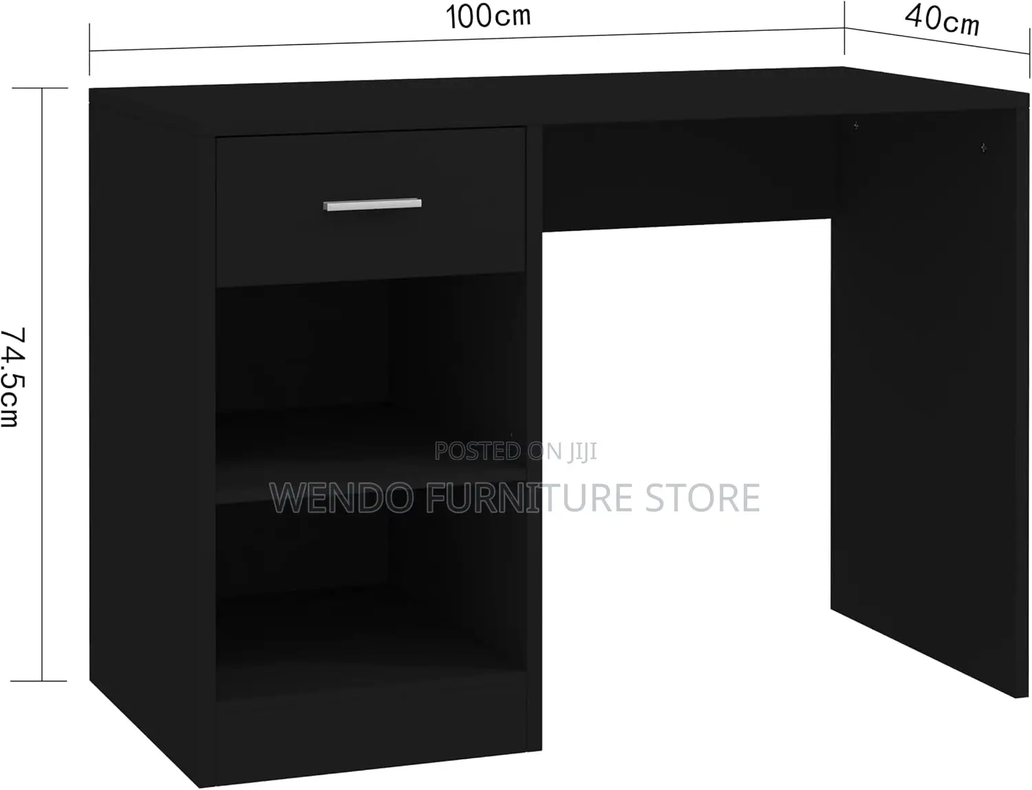 Office Desk; 1.2 Meter Home Office Solid Wooden Cleric Desk