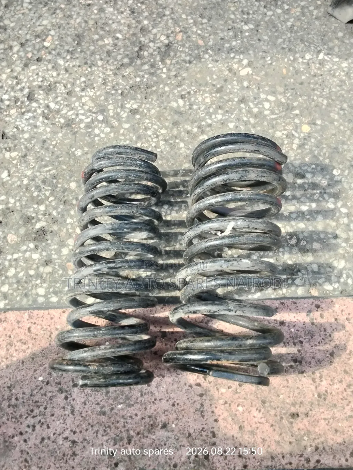 Ex Japan Toyota Alphard Front and Rear Heavy Duty Coil Springs