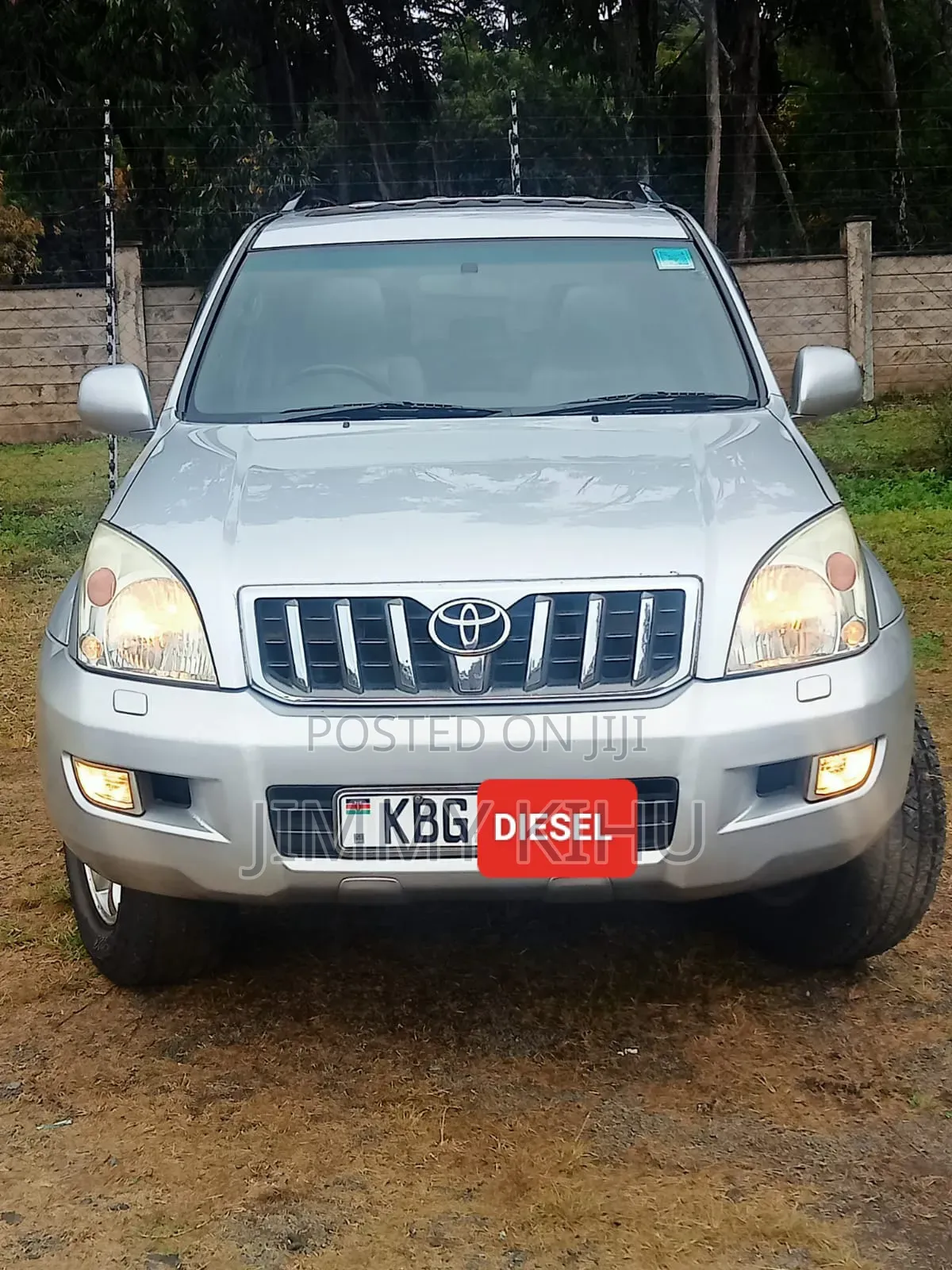 Toyota Land Cruiser 2005 Silver