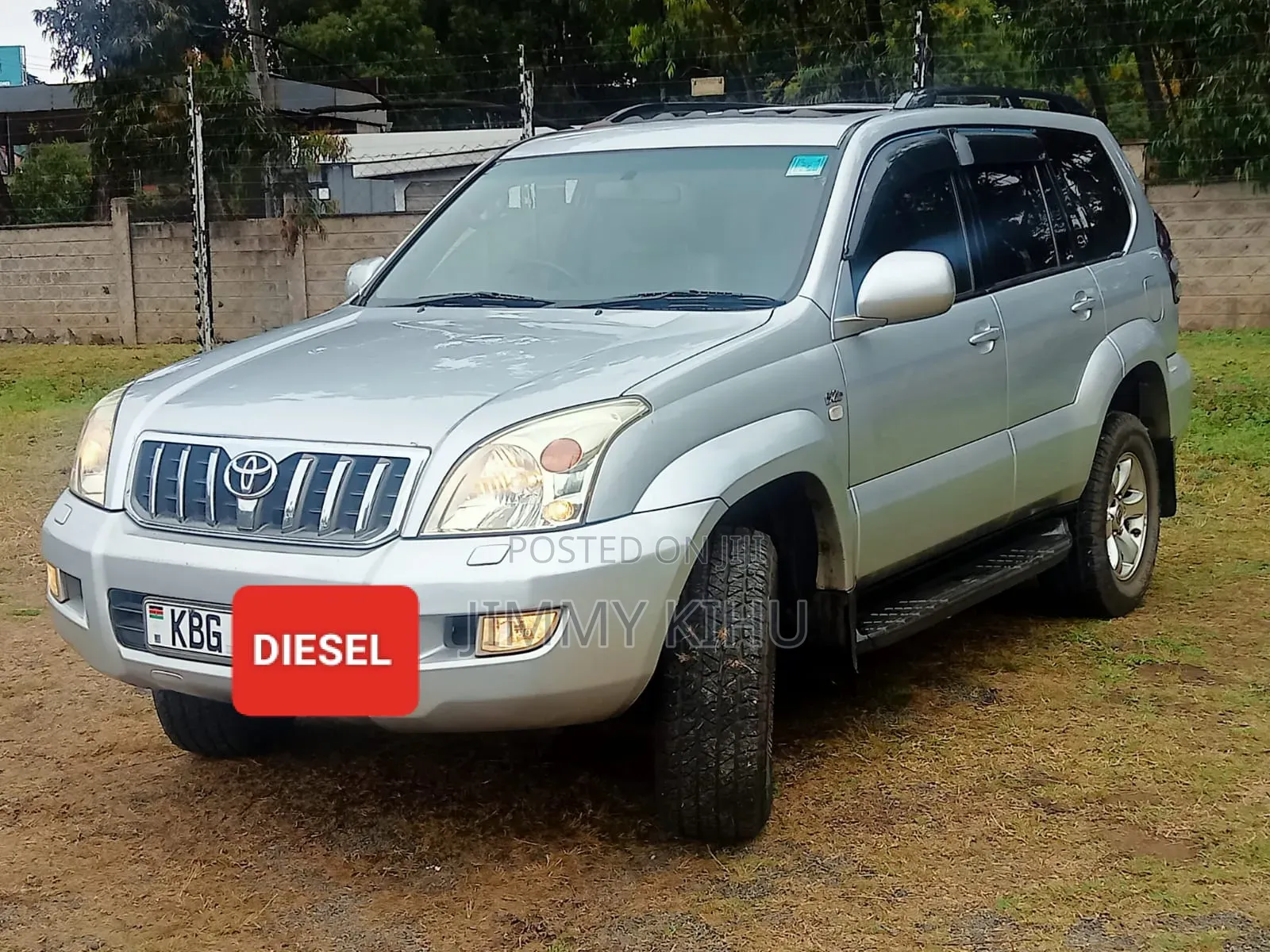Toyota Land Cruiser 2005 Silver