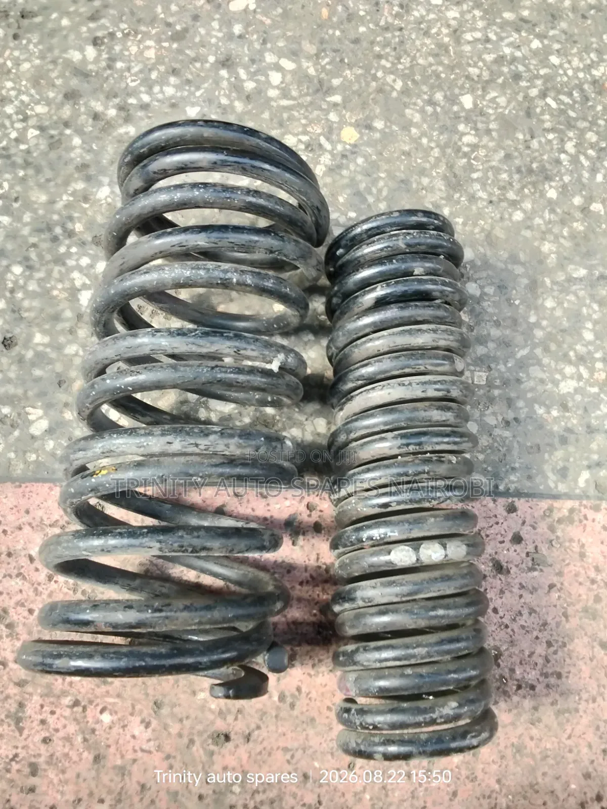 Ex Japan Toyota VellFire Front and Rear Heavy Duty Coil Springs