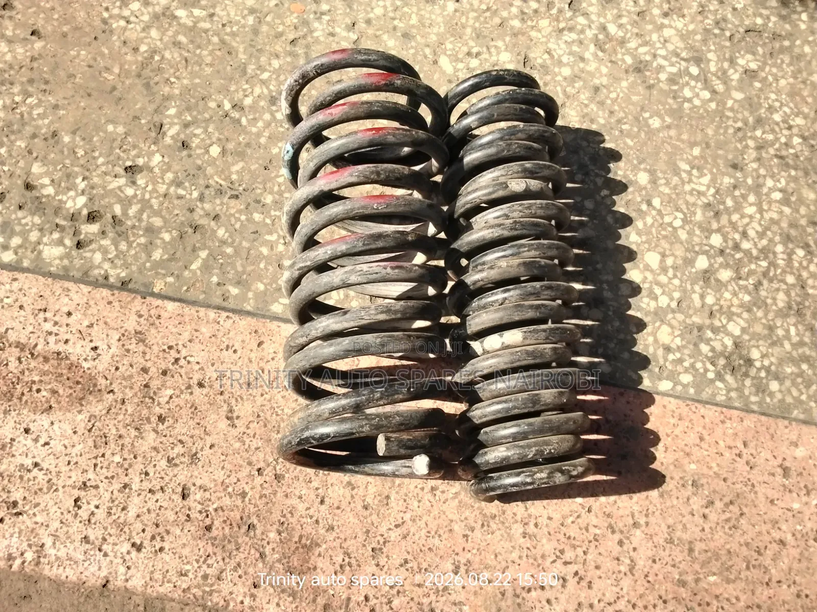 Ex Japan Toyota VellFire Front and Rear Heavy Duty Coil Springs