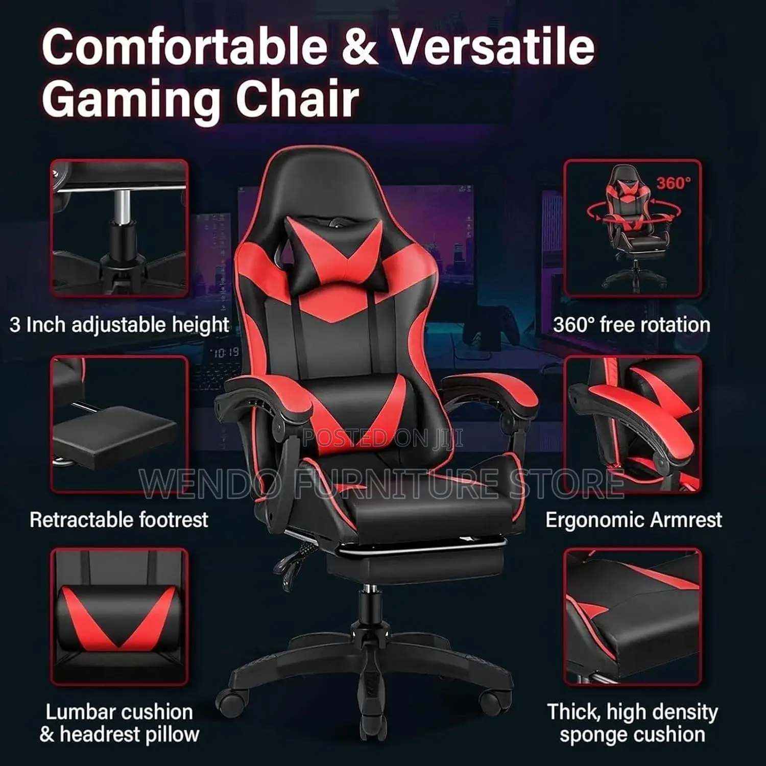 Office Chairs; Modern Studio Creators Gaming Chair
