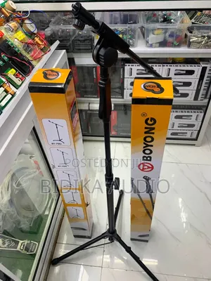 Boyong BY-790 Professional Tripod Boom Microphone Stand