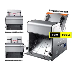 Commercial Electric Toast Bread Slicer, 12mm 31 Slices