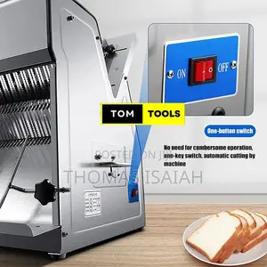 Commercial Electric Toast Bread Slicer, 12mm 31 Slices