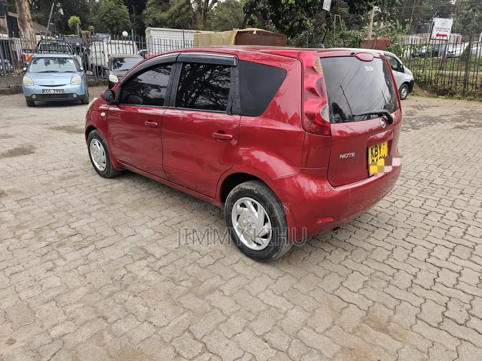 Nissan Note 2007 Red