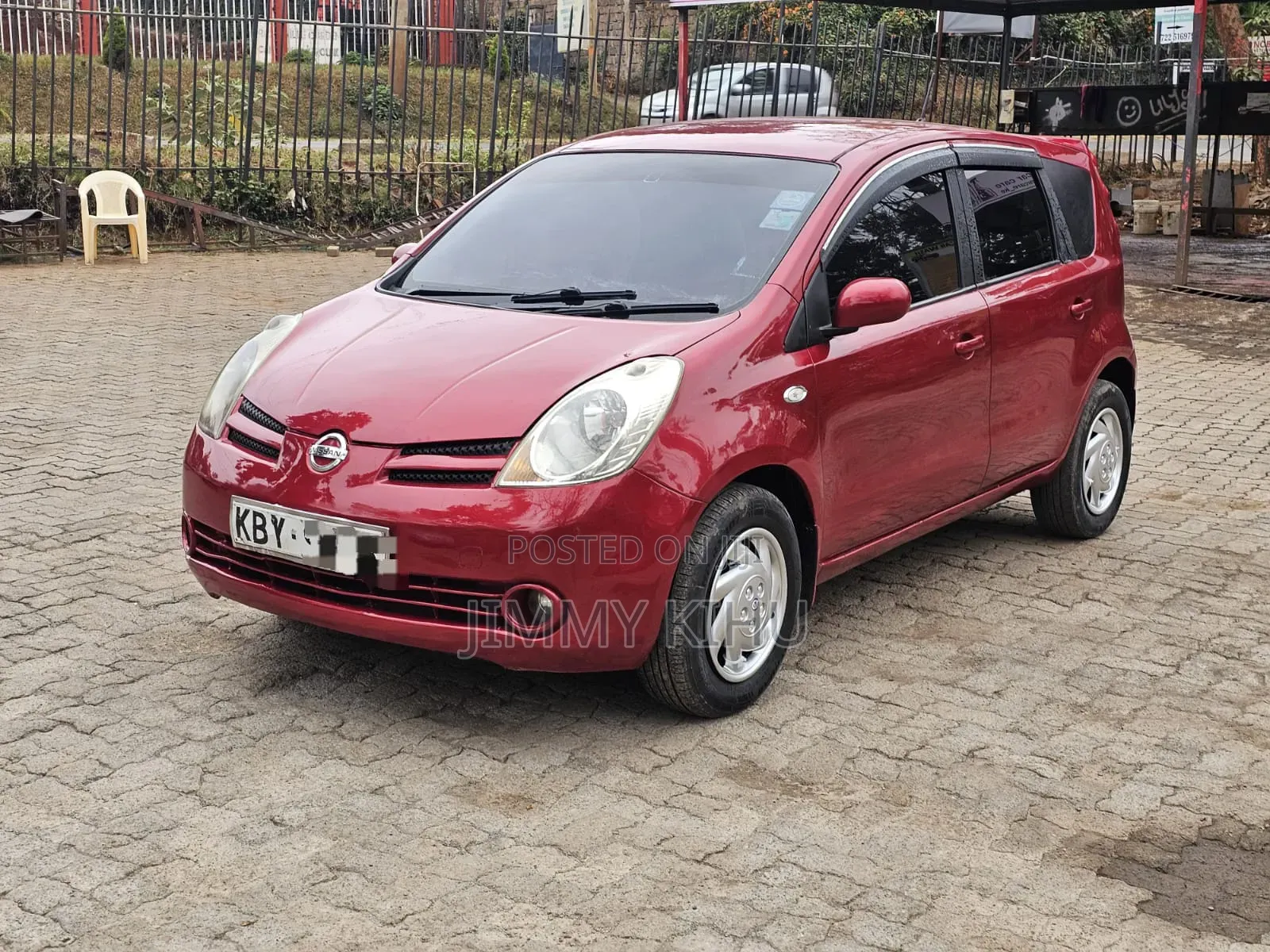 Nissan Note 2007 Red