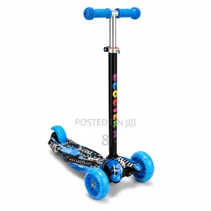 Children Three Wheel Kick Scooter Adjustable Handle