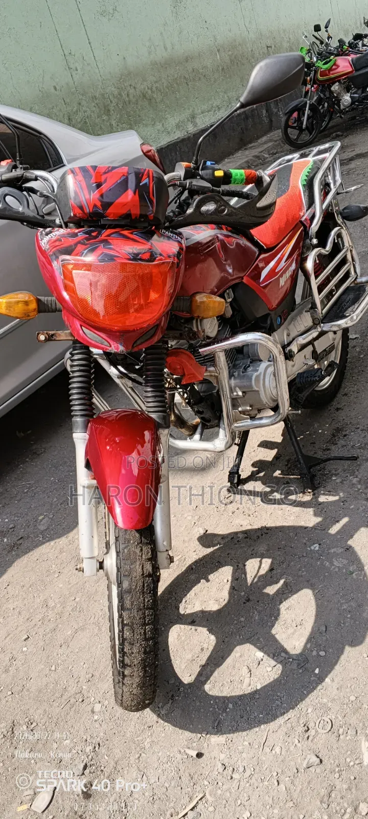 Haojue HJ100T-6A 2025 Red