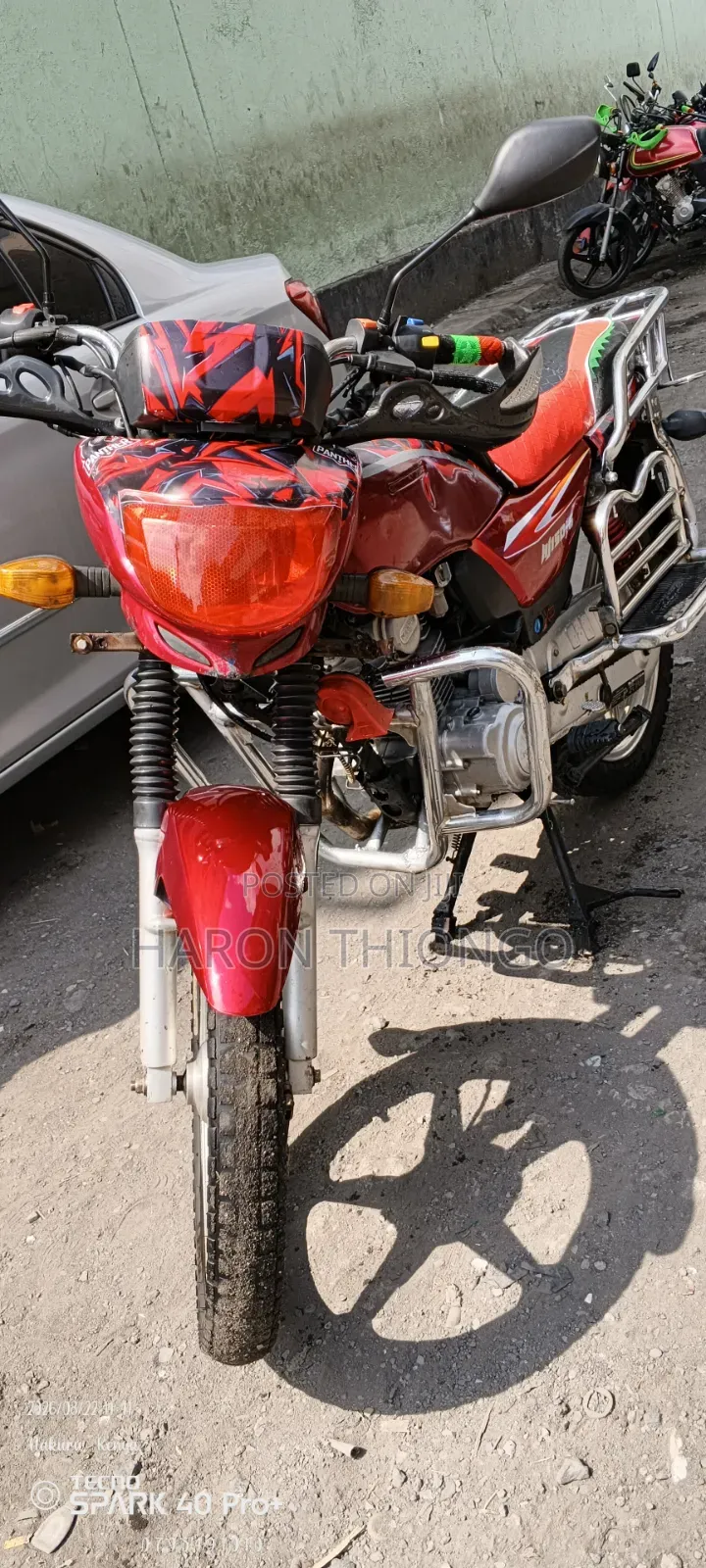 Haojue HJ100T-6A 2025 Red