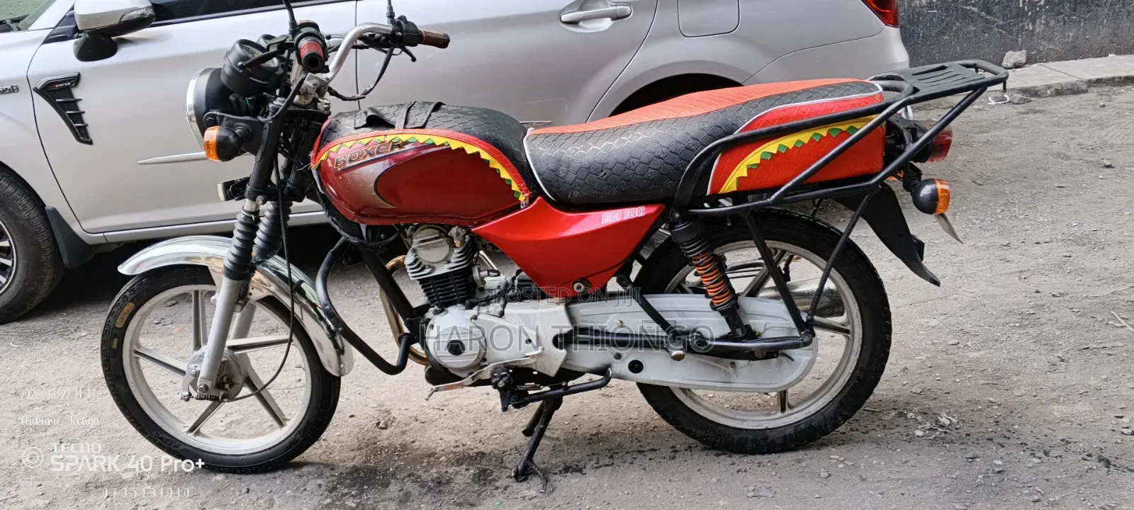 Bajaj Boxer 100 2025 Red