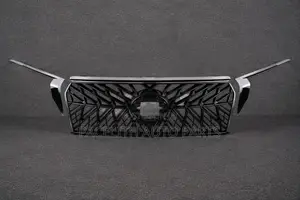 Front Grille Toyota Prado Land Cruiser 150 2018 - 2021 Chrome Silver