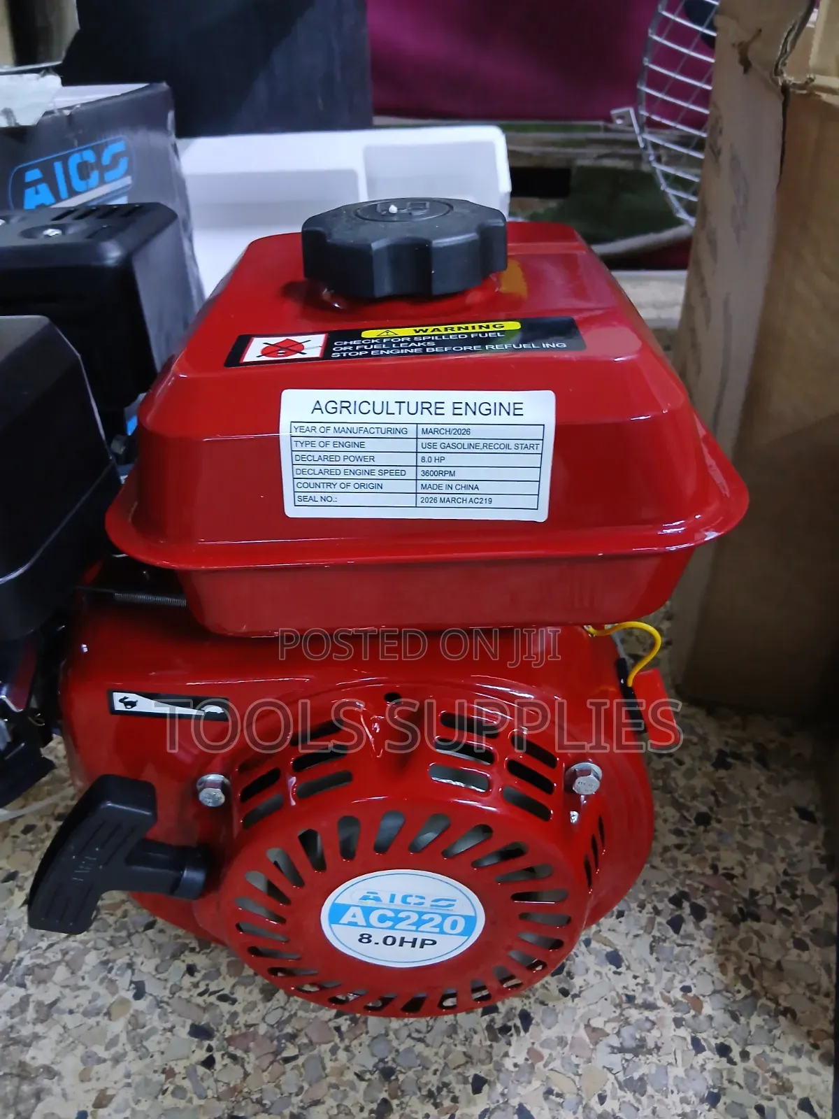 Aico Petrol Engine 8.0 HP