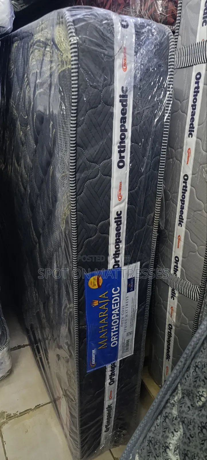 Top Quality Orthopedic Spring Mattresses With Carry Straps.