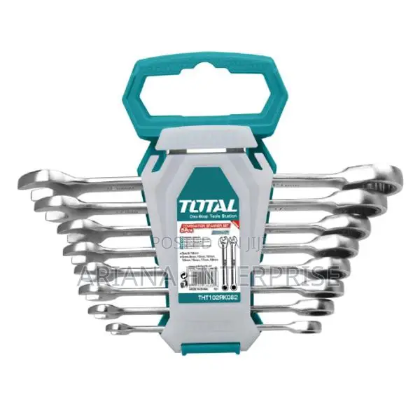 8PCS Combination Spanner Set