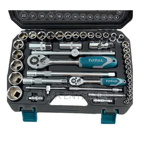 Total Socket set 44PCS 1/4″+1/2″