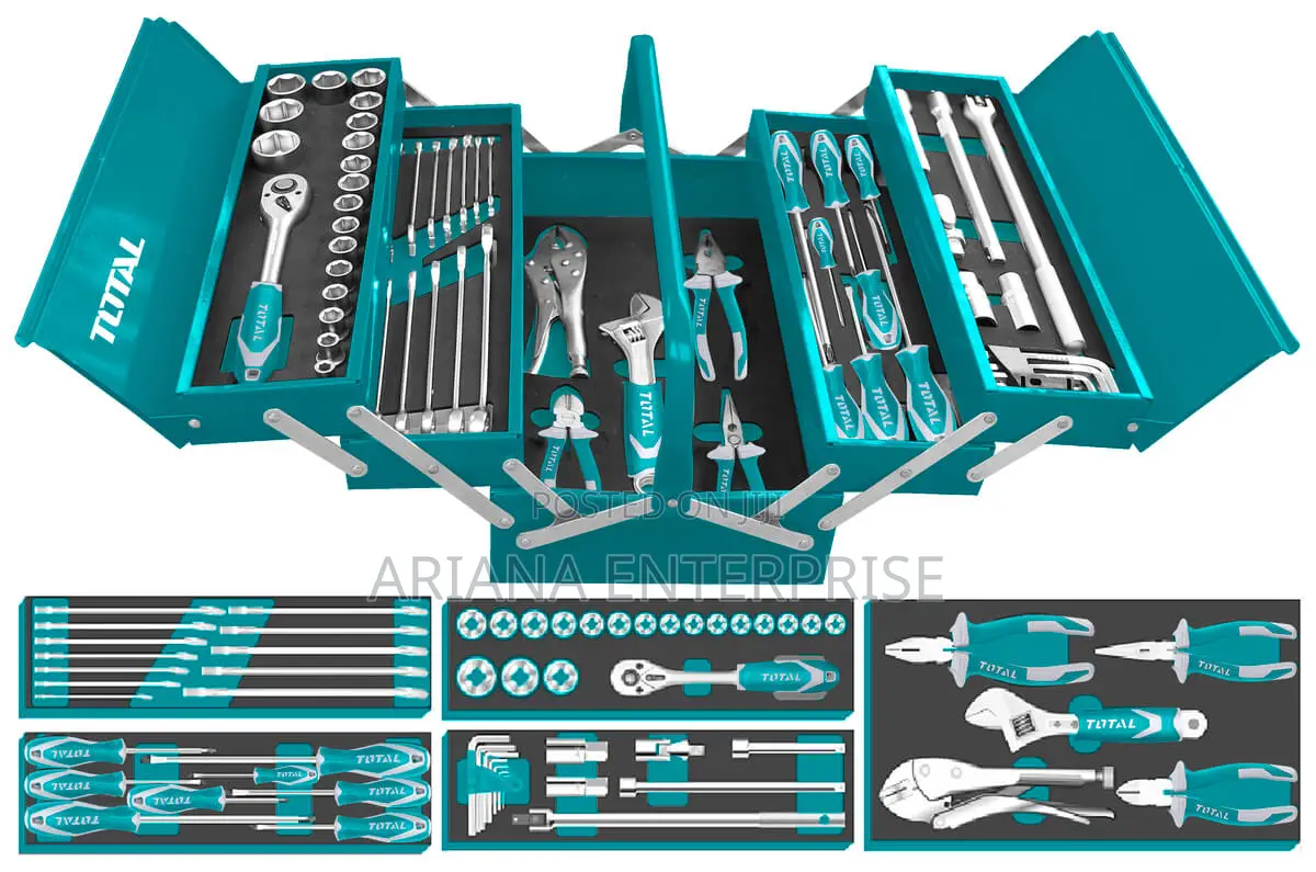 TOTAL 59pcs TOOL CHEST SET (THTCS12591)