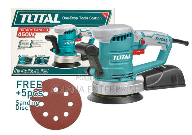 TOTAL 450W ROTARY SANDER (TF2041506)
