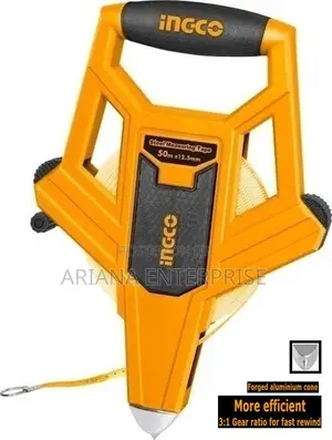 INGCO Fibreglass measuring tape Length & width:100mx12.5mm