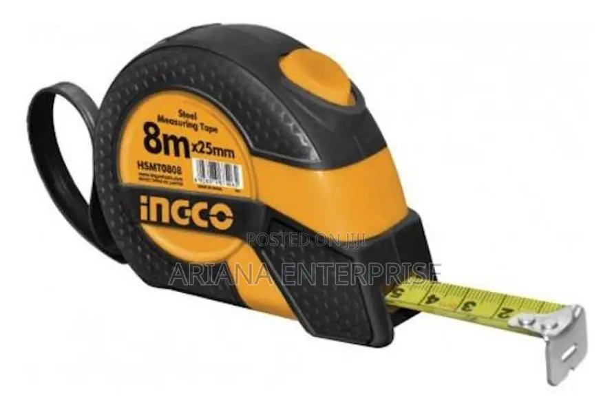 Ingco Steel Measuring Tape 8m – HSMT0808