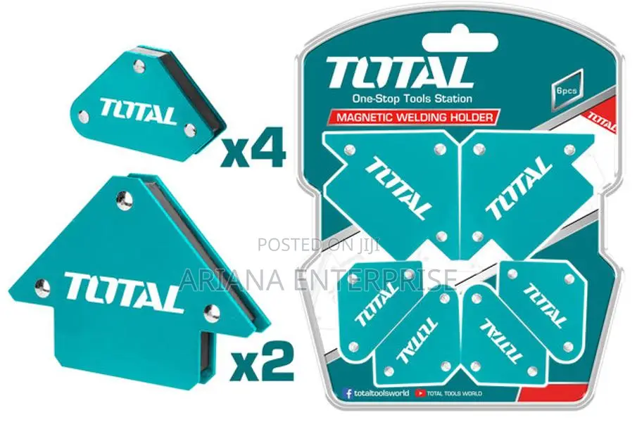 TOTAL MAGNETIC WELDING HOLDER SET 6PCS (TAMWH6002)