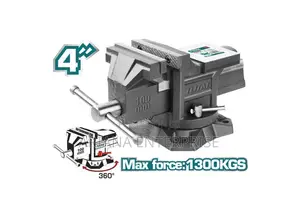 TOTAL BENCH VICE 4″ – 100mm (THT6146)