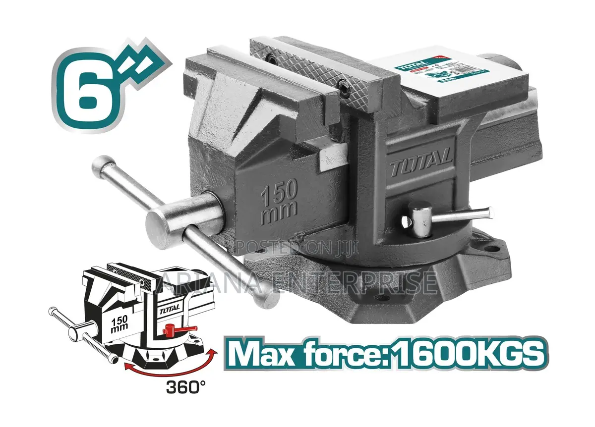 Total Bench Vice 6′′ – 150mm (Tht6166)