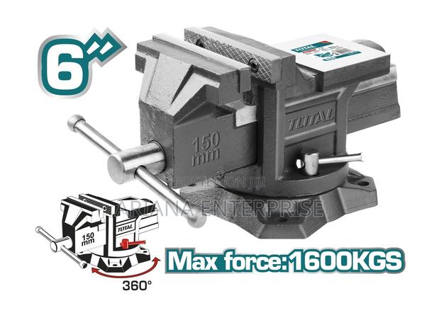 TOTAL BENCH VICE 6″ – 150mm (THT6166)