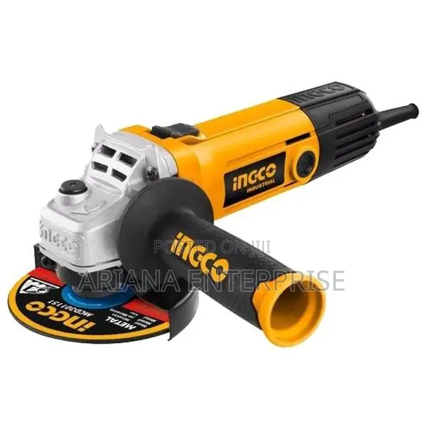 AG8008-8 – INGCO Angle Grinder 750WATTS Yellow Middle Details