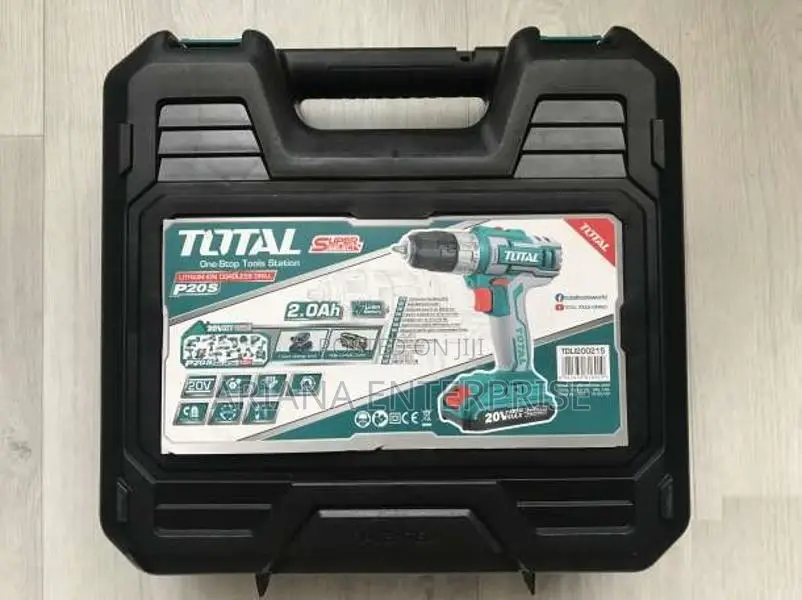 Total Powerful 20Volt Li-ion Cordless Drill TDLI2003