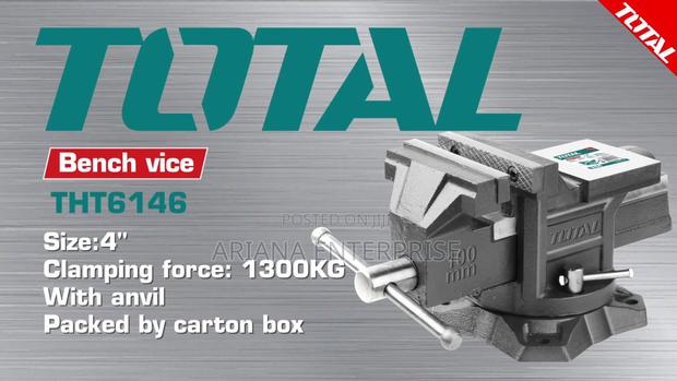 TOTAL BENCH VICE 4″ – 100mm (THT6146) - thumbnail 2