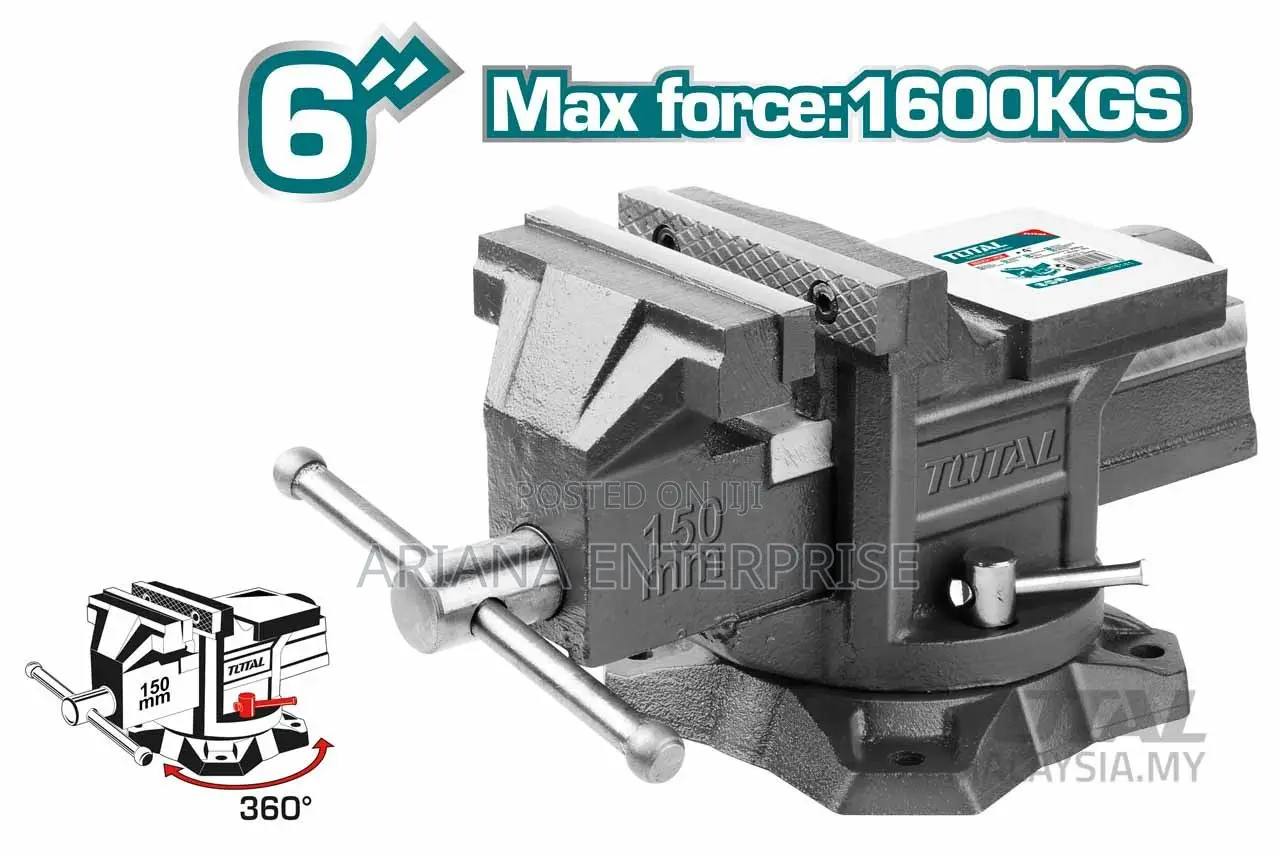 Total Bench Vice 6′′ – 150mm (Tht6166)