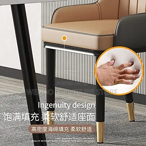 Dining Chair; Leather Urban Dining Chairs