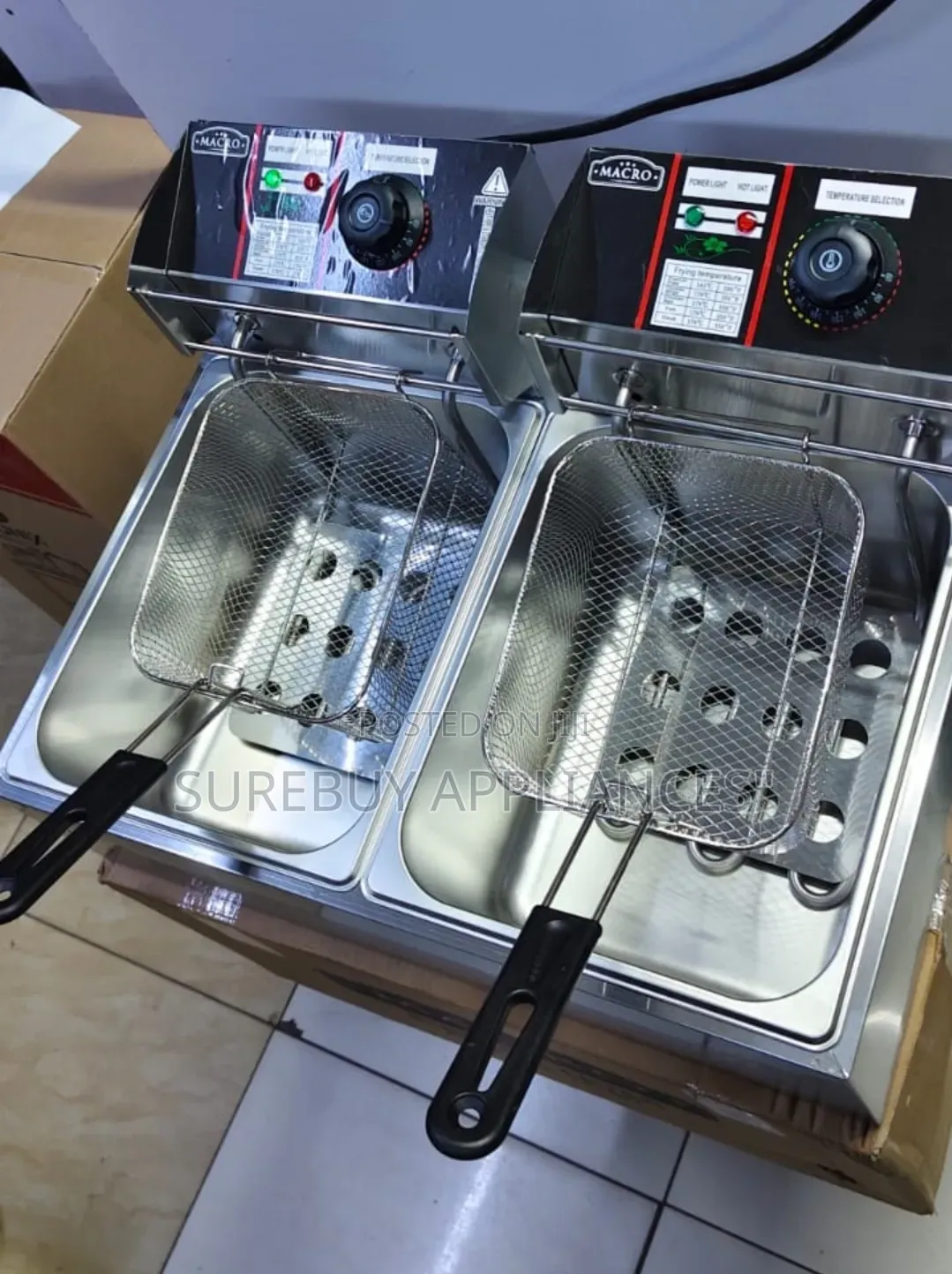Macro Double Deep Fryer