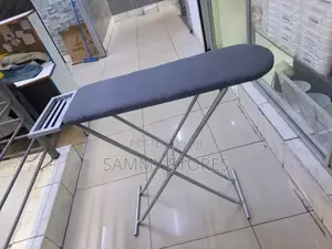 Heavy-Duty Foldable Ironing Board With Built-in Iron Rest