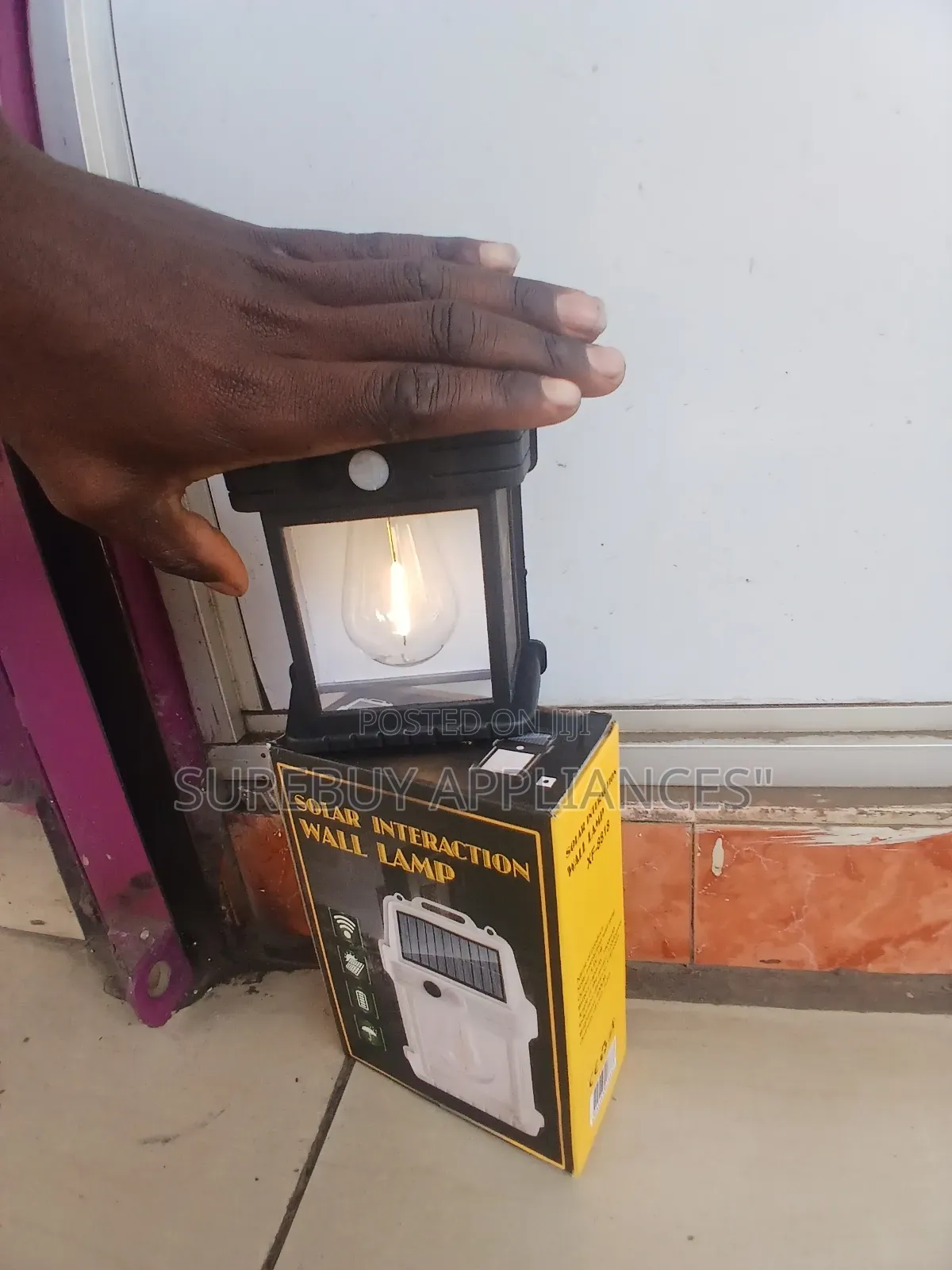 Solar Wall Lamps Available
