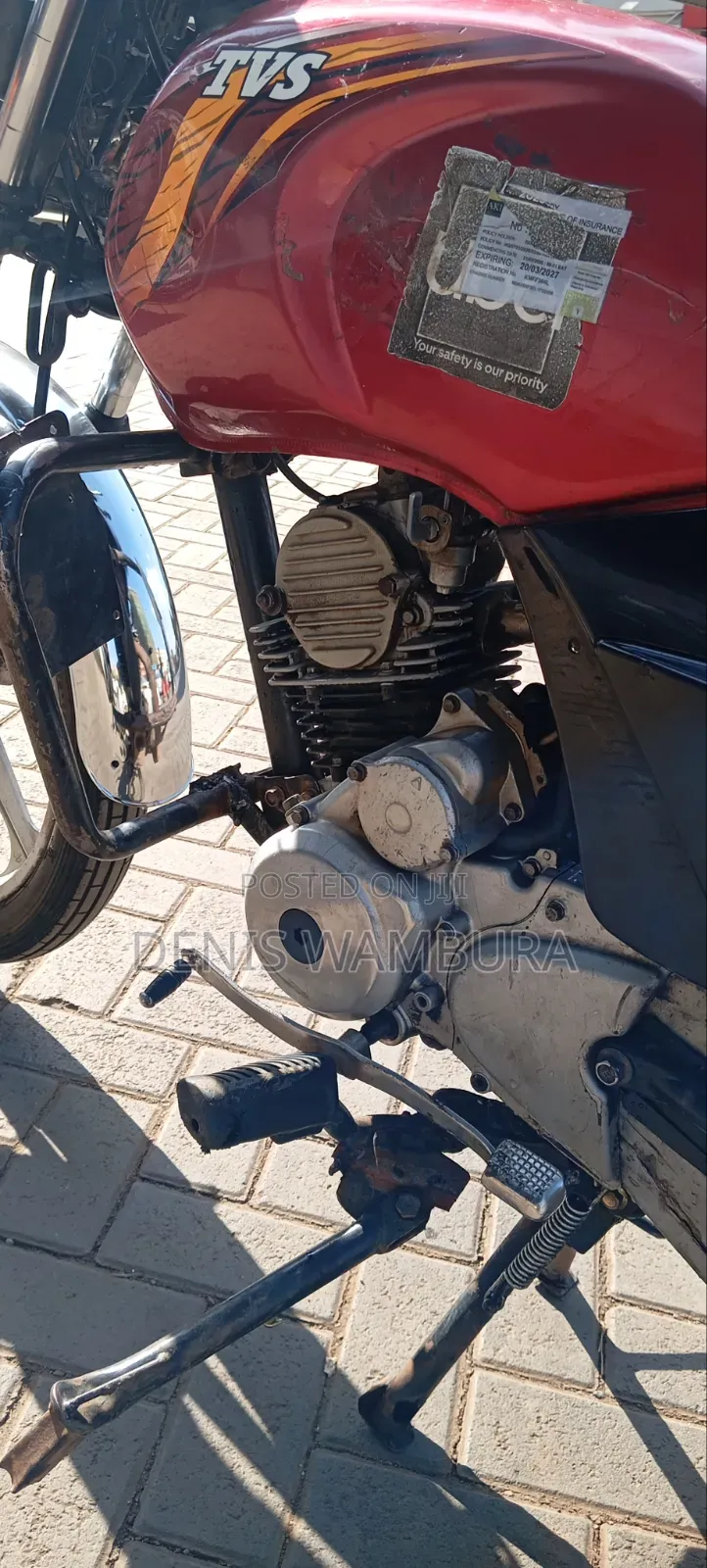 TVS HLX Plus ES 2020 Red