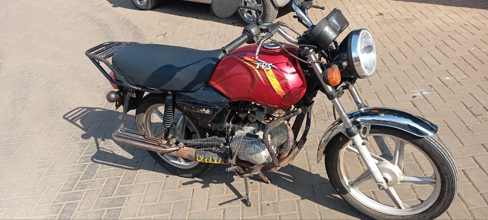 TVS HLX Plus ES 2020 Red