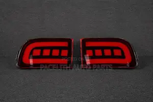 Rear Bumper Reflector Set Toyota Land Cruiser Prado 150 2019 With Led
